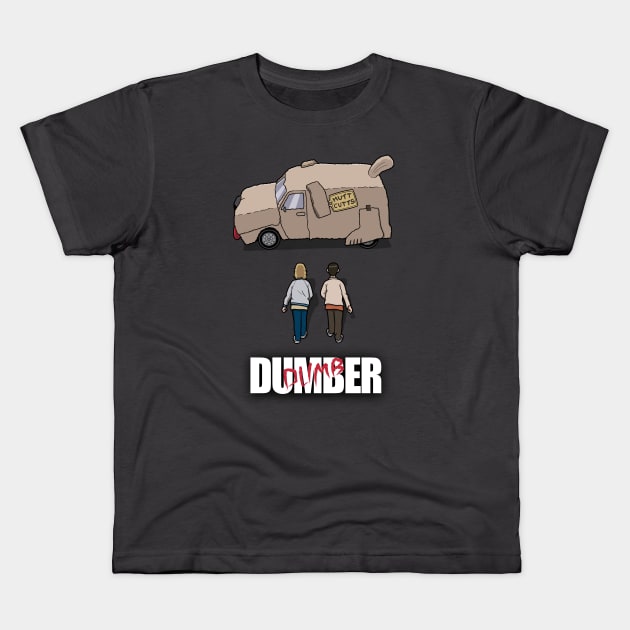 Akira Dumber Kids T-Shirt by jasesa